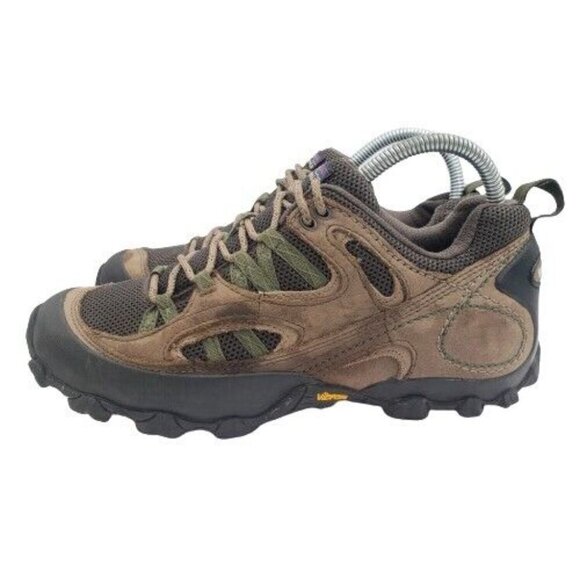 Patagonia Womens Size 7.5 Drifter A/C Gore-Tex Hiking Shoes In Canteen/Green - Picture 4 of 7